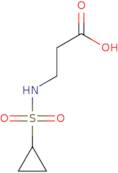 3-Cyclopropanesulfonamidopropanoic acid