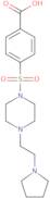 4-({4-[2-(Pyrrolidin-1-yl)ethyl]piperazin-1-yl}sulfonyl)benzoic acid