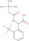 (2S)-2-(Boc-amino)-2-[2-(trifluoromethyl)phenyl]acetic acid