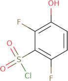 2,6-Difluoro-3-hydroxybenzene-1-sulfonyl chloride