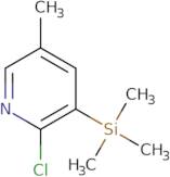 2-Chloro-5-methyl-3-(trimethylsilyl)pyridine