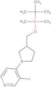 4-(3-((tert-Butyldimethylsilyloxy)methyl)pyrrolidin-1-yl)-3-iodopyridine