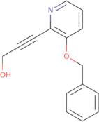 3-(3-(Benzyloxy)pyridin-2-yl)prop-2-yn-1-ol