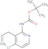 tert-Butyl 3-allyl-4-chloropyridin-2-ylcarbamate