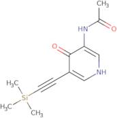 N-(4-Hydroxy-5-((trimethylsilyl)ethynyl)pyridin-3-yl)acetamide