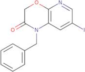 1-Benzyl-7-iodo-1H-pyrido[2,3-b][1,4]oxazin-2(3H)-one