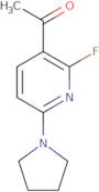 1-(2-Fluoro-6-(pyrrolidin-1-yl)pyridin-3-yl)ethanone