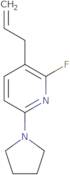 3-Allyl-2-fluoro-6-(pyrrolidin-1-yl)pyridine