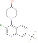 3-Chloro-4-(4-hydroxypiperidin-1-yl)-7-trifluoromethylquinoline