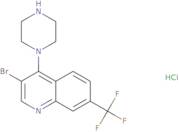 3-Bromo-4-(piperazin-1-yl)-7-trifluoromethylquinoline hydrochloride