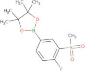 4-Fluoro-3-(methylsulfonyl)phenylboronic acid pinacol ester