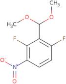 2-(dimethoxymethyl)-1,3-difluoro-4-nitrobenzene