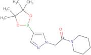 (1-(2-Oxo-2-(piperidin-1-yl)ethyl)-1H-pyrazol-4-yl)boronic Acid Pinacol Ester