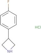 3-(4-Fluorophenyl)azetidine hydrochloride