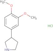 3-(3,4-Dimethoxyphenyl)pyrrolidine hydrochloride