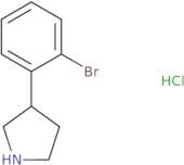 3-(2-Bromophenyl)pyrrolidine hydrochloride