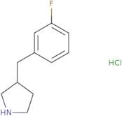 3-(3-Fluorobenzyl)pyrrolidine hydrochloride