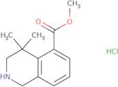 Methyl 4,4-dimethyl-1,2,3,4-tetrahydroisoquinoline-5-carboxylate hydrochloride