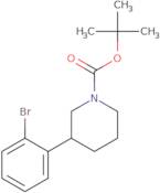 tert-Butyl 3-(2-bromophenyl)piperidine-1-carboxylate