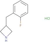 3-[(2-Fluorophenyl)methyl]azetidine hydrochloride