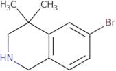 6-Bromo-4,4-dimethyl-1,2,3,4-tetrahydroisoquinoline