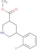 Methyl 5-(2-fluorophenyl)piperidine-3-carboxylate