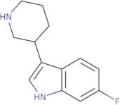 6-Fluoro-3-(piperidin-3-yl)-1H-indole