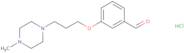 3-[3-(4-Methyl-1-piperazinyl)propoxy]benzaldehyde hydrochloride