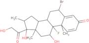 (6S,8S,10S,11S,13S,14S,16S,17R)-6-Bromo-9-fluoro-11,17-dihydroxy-17-(2-hydroxyacetyl)-10,13,16-tri…