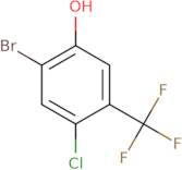 2-Bromo-4-chloro-5-(trifluoromethyl)phenol