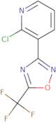 2-Chloro-3-[5-(trifluoromethyl)-1,2,4-oxadiazol-3-yl]pyridine