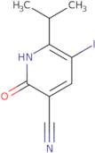 1,2-Dihydro-5-iodo-6-isopropyl-2-oxopyridine-3-carbonitrile