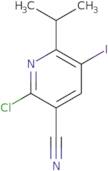 2-Chloro-5-iodo-6-isopropylnicotinonitrile