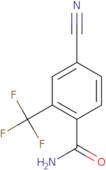 4-Cyano-2-(trifluoromethyl)benzamide