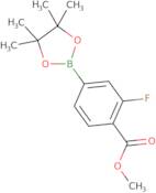 Methyl 2-fluoro-4-(4,4,5,5-tetramethyl-1,3,2-dioxaborolan-2-yl)benzoate