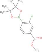 Methyl 3-chloro-4-(4,4,5,5-tetramethyl-1,3,2-dioxaborolan-2-yl)benzoate