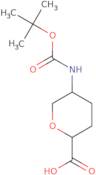 Trans-5-(boc-amino)-tetrahydro-pyran-2-carboxylic acid