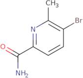 5-Bromo-6-methyl-pyridine-2-carboxamide