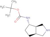 tert-butyl (3aR,4S,6aS)-octahydrocyclopenta[c]pyrrol-4-ylcarbamate compound with tert-butyl (3aS...