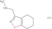 N-Methyl-1-(4,5,6,7-tetrahydro-1,2-benzisoxazol-3-yl)methanamine hydrochloride