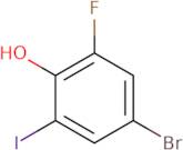 4-Bromo-2-fluoro-6-iodophenol