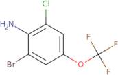 2-Bromo-6-chloro-4-(trifluoromethoxy)aniline