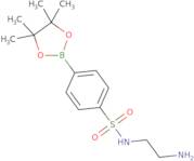 N-(2-Aminoethyl)-4-(4,4,5,5-tetramethyl-1,3,2-dioxaborolan-2-yl)benzenesulfonamide