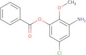 3-Amino-5-chloro-2-methoxyphenyl benzoate