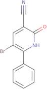 5-Bromo-2-oxo-6-phenyl-1,2-dihydropyridine-3-carbonitrile