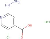 5-Chloro-2-hydrazinylpyridine-4-carboxylic acidhydrochloride