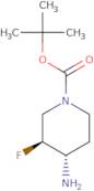 (3S,4S)-tert-Butyl 4-amino-3-fluoropiperidine-1-carboxylate