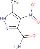 5-Methyl-4-nitro-1H-pyrazole-3-carboxamide