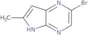 2-bromo-6-methyl-5h-pyrrolo[2,3-b]pyrazine