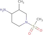 1-Methanesulfonyl-3-methylpiperidin-4-amine